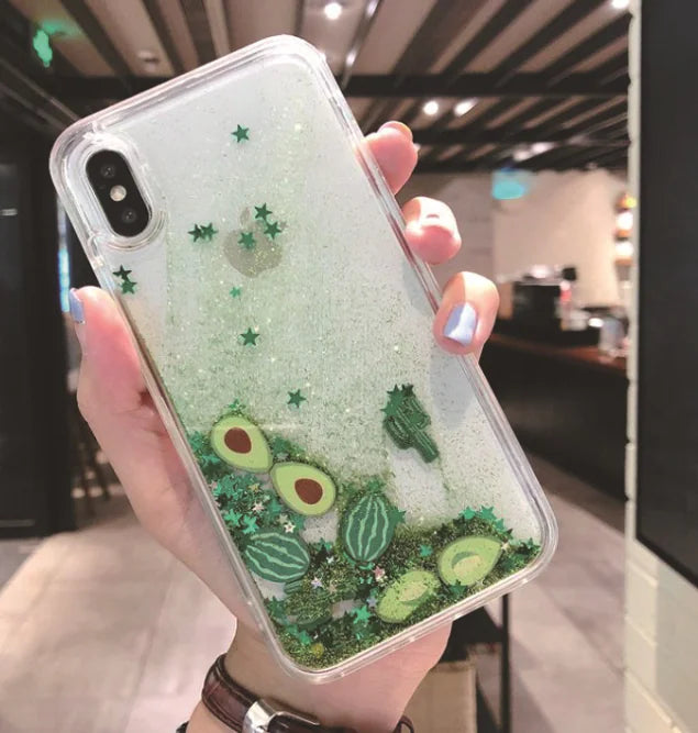 Cool Summer Avocado Phone Case for iPhone Xs Max
